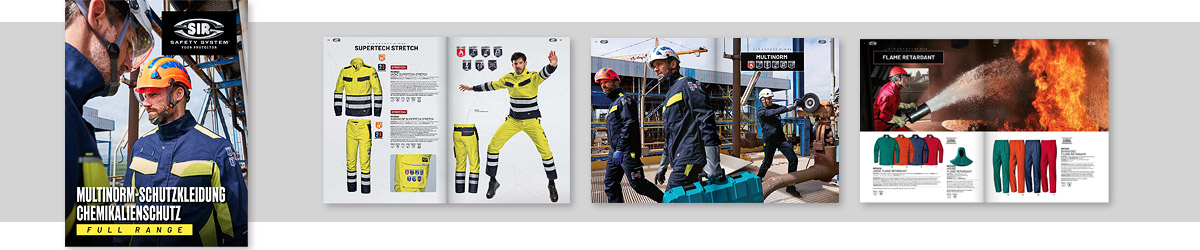 Arbeitsschutz Kleidung Katalog Siebdruck Ketzler